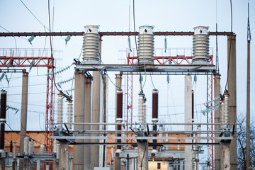 powerful power plant with old parts requiring replacement