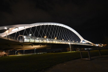 Obraz premium Puente Tercer Milenio, Zaragoza