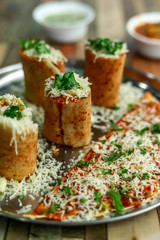 Gini Dosa (Different style Dosa)