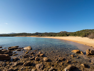 A beautiful beach in Sardinia