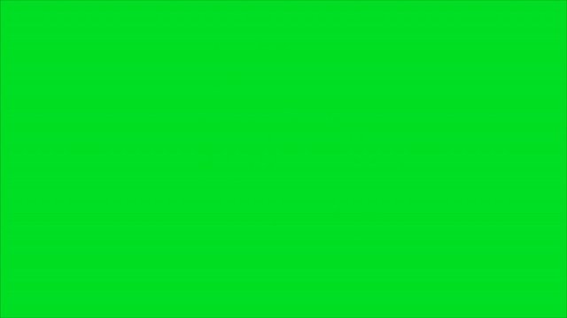 Blood splash  on green screen background 