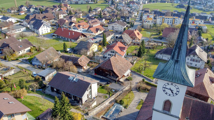 16:45 Uhr in Grosshöchstetten, Schweiz