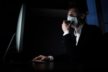 Coronavirus 2019-nCov novel coronavirus concept responsible for asian flu outbreak and...