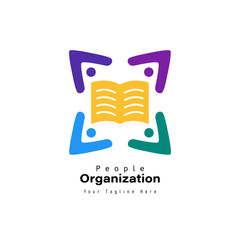 People Logo Colorful Template Professional