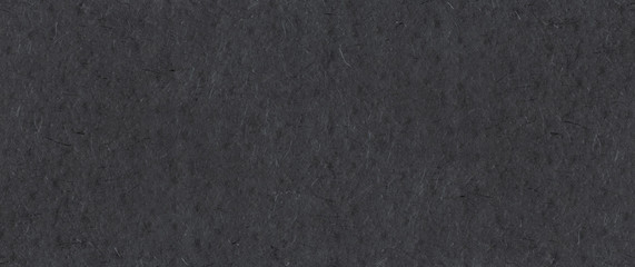 Obraz premium Natural nepalese recycled black paper. Banner texture