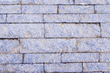 Dirty blue street stone pattern background