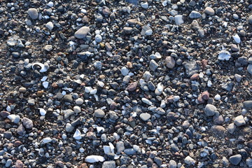 Steine am Strand