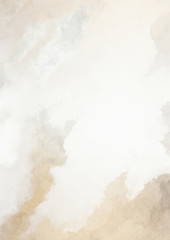 Watercolor painted background. Abstract Illustration wallpaper. Brush stroked painting. 2D Illustration.