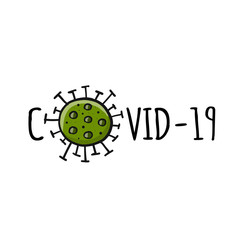 Coronavirus covid-19, design icon isolated on white