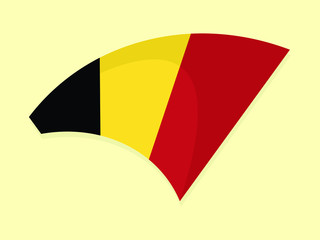 Belgium national flag 