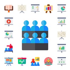 lecture icon set