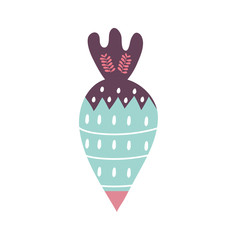 Isolated pastry bag flat style icon vector design