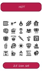 hot icon set