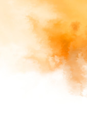 Abstract colorful watercolor on white background. Digital art painting.