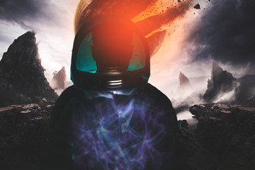 Astronaut last man surviving the virus