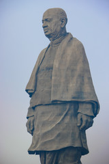 "Narmda , Gujarat / India - Jan 25 2019
world biggest statue , statue of unity at Western part of india near bank of river the Narmada