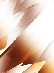 Fototapeta premium Abstract Background. Triangle 3d illustration polygonal art pattern style. Future graphic geometric design. Geometry texture futuristic decoration. Trendy and vibrant modern style template..