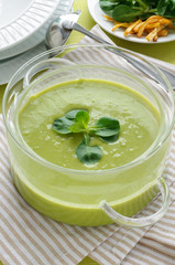 Cream of Green Pea Soup