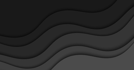 Abstract illustration with waves. Curve lines.