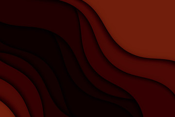 Abstract illustration with waves. Curve lines.