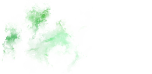 Obraz premium Abstract colorful watercolor on white background. Digital art painting.