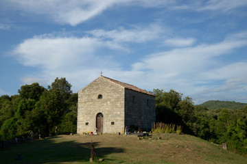 Fototapeta na wymiar église de campagne - Corse France