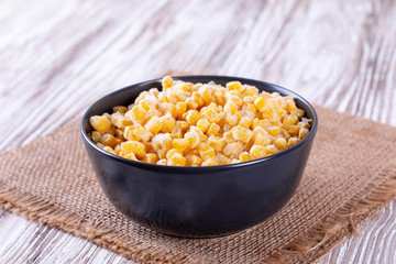 Frozen sweet corn
