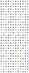 Polka Dot Pattern, Seamless Vector Background.