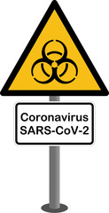 Biogefährdung - Coronavirus SARS-CoV-2