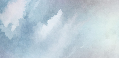 Watercolor painted background. Abstract Illustration wallpaper. Brush stroked painting. 2D Illustration.