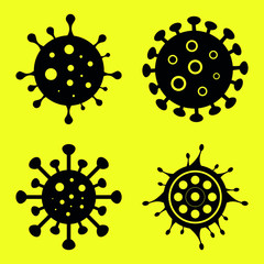 illustration graphic vector of corona virus in wuhan,corona virus infection. 2019-nvoc virus.corona virus microbe.