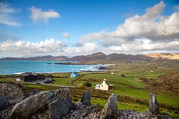 Photo sur Plexiglas Atlantic Ocean Road Panoramic Sea View from Allihies, Beara Peninsula, County Cork, Ireland 