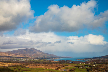 Panoramic View of Castletownbere, Beara Penisnula, Co. Cork, Ireland