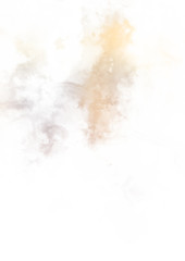 Abstract colorful watercolor on white background. Digital art painting.