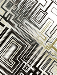 Fototapeta premium Abstract Background. Triangle 3d illustration polygonal art pattern style. Future graphic geometric design. Geometry texture futuristic decoration. Trendy and vibrant modern style template..