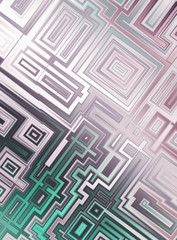 Abstract Background. Triangle 3d illustration polygonal art pattern style. Future graphic geometric design. Geometry texture futuristic decoration. Trendy and vibrant modern style template..