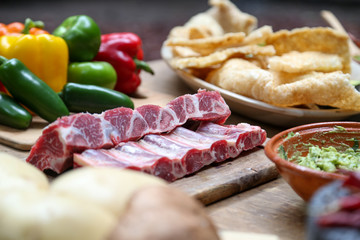 meat and vegetables