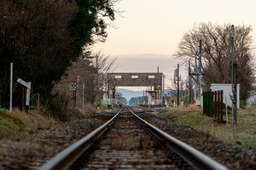 新潟県 磐越西線 馬下駅の周辺景色