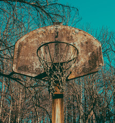 old basketball hoop © Stefan