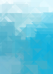 Overlapping design with triangles background. Abstract geometric wallpaper. Geometrical colorful triangular shapes.