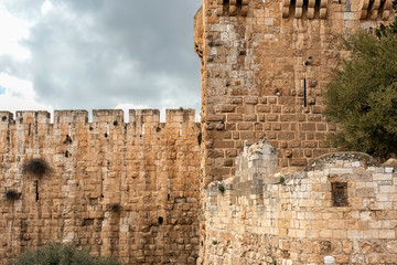 Naklejka premium The Jerusalem Citadel - The Holy Land