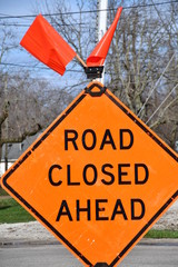 Road Closed Sign