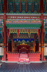 Korean traditional palace in seoul 경복궁 근정전