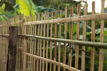wooden fence and fence
