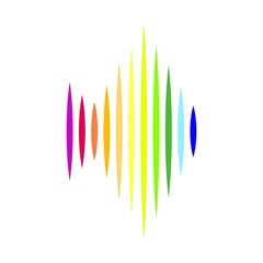 sound wave music logo