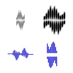 sound wave music logo