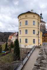 Fototapeta na wymiar Historic town Loket, Bohemia