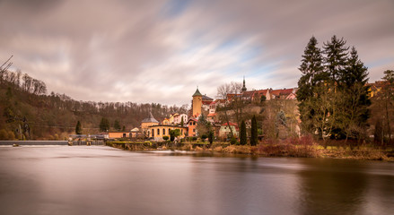 Historic town Loket, Bohemia