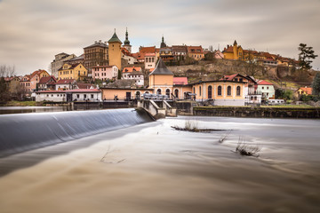 Historic town Loket, Bohemia