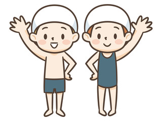 水泳　子供　水着